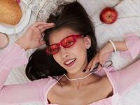 naked cam girl masturbating with sextoy ElviaAlly
