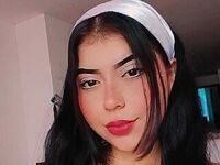 naked girl with webcam masturbating with sextoy SalomeKio