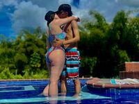 naked cam couple masturbating with dildo ScarlettAndIan